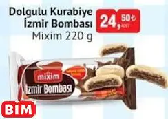 MİXİM DOLGULU KURABİYE İZMİR BOMBASI